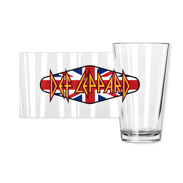 Def leppard top union jack