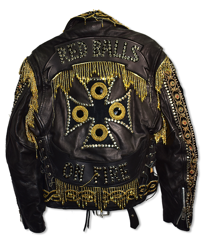 LV x YK Metal Studs Metallised Leather Jacket - Ready-to-Wear 1AB7TY
