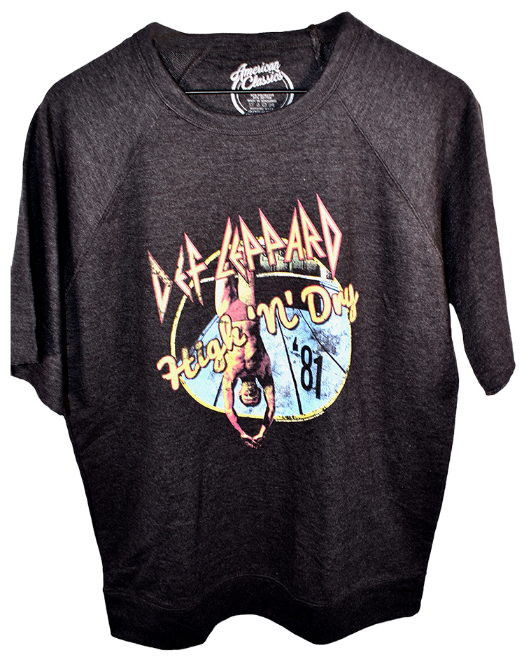 def leppard 1983 tour shirt