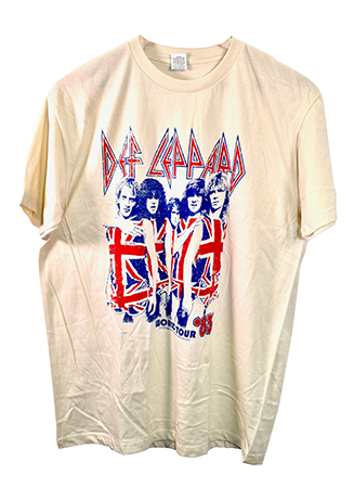 def leppard 1983 tour shirt