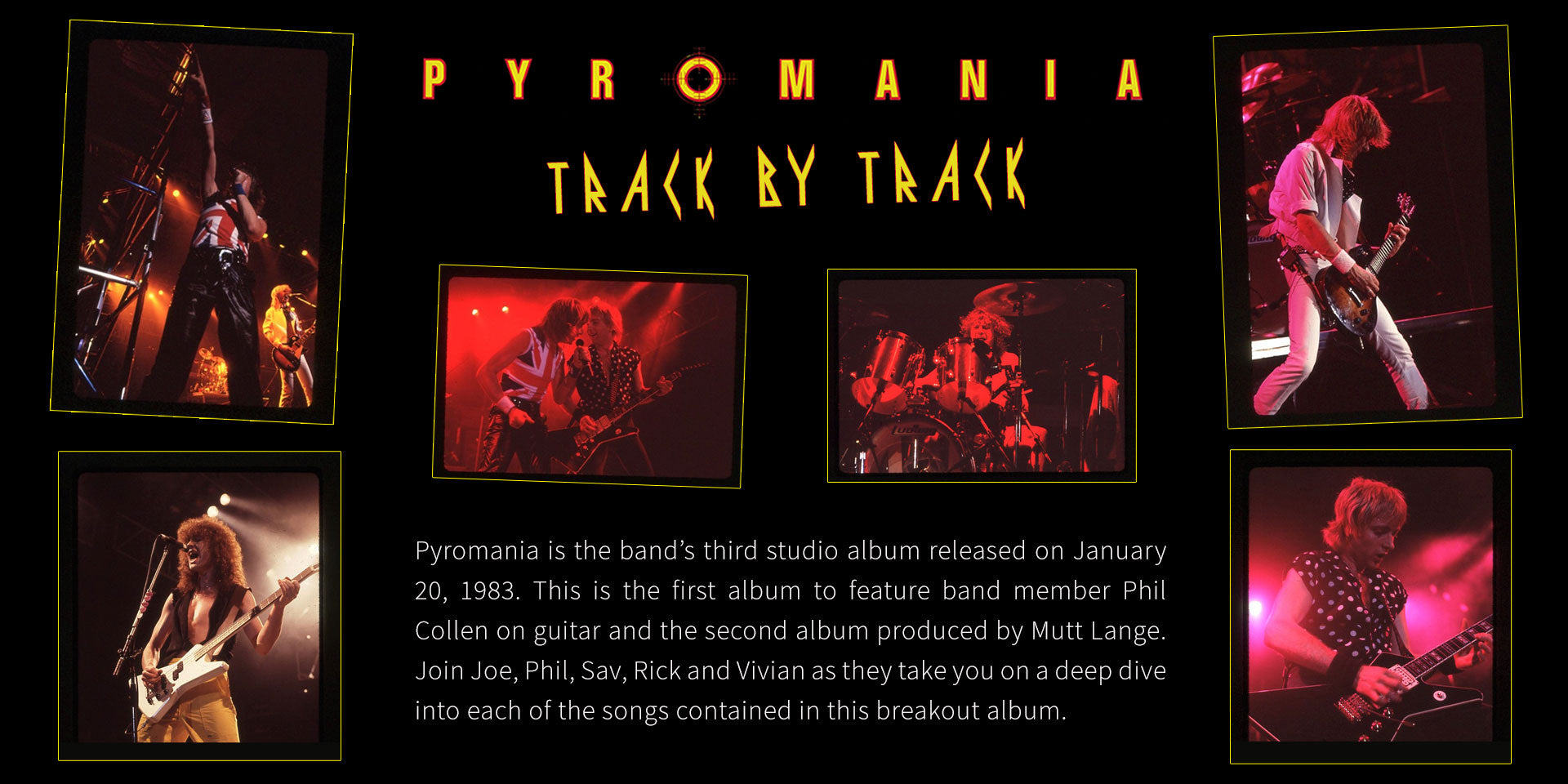 Pyromania | The Def Leppard Vault