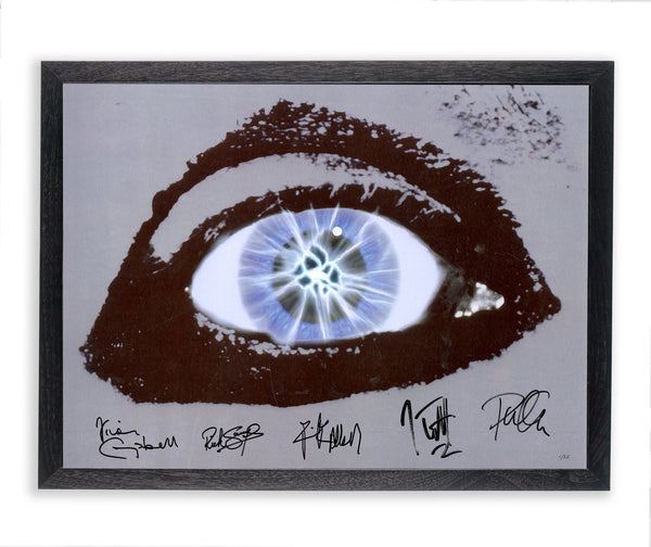 Autographed! Adrenalize Eye Art - Framed